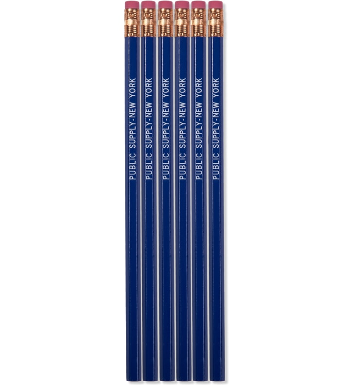 Blue 6 Pack Hex Pencil Placeholder Image