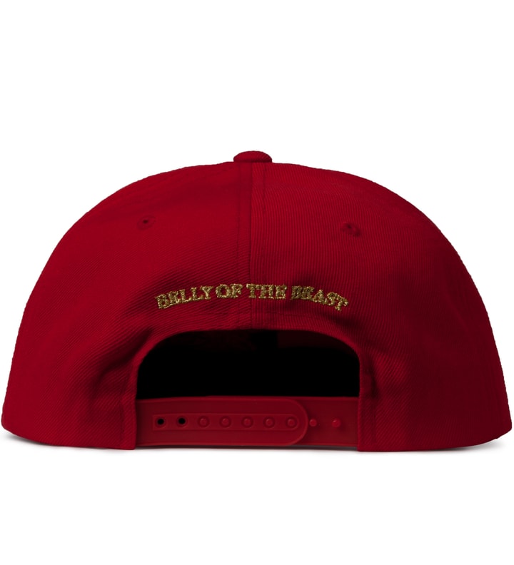 SSUR x Deadline Red Script Logo Snapback Cap Placeholder Image