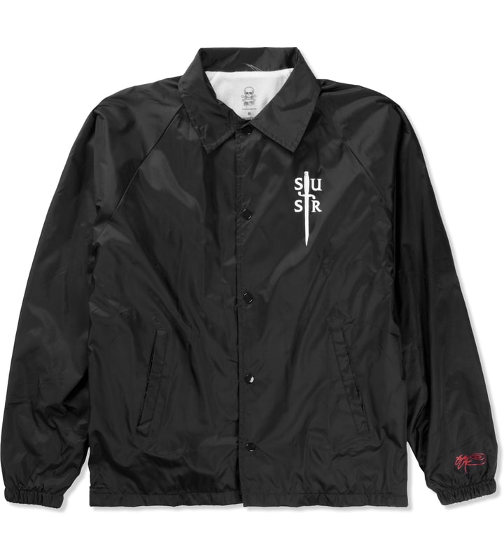 Black Deus Coach Jacket  Placeholder Image
