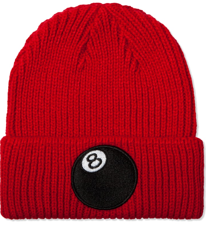 Red 8-Ball Cuff Beanie Placeholder Image