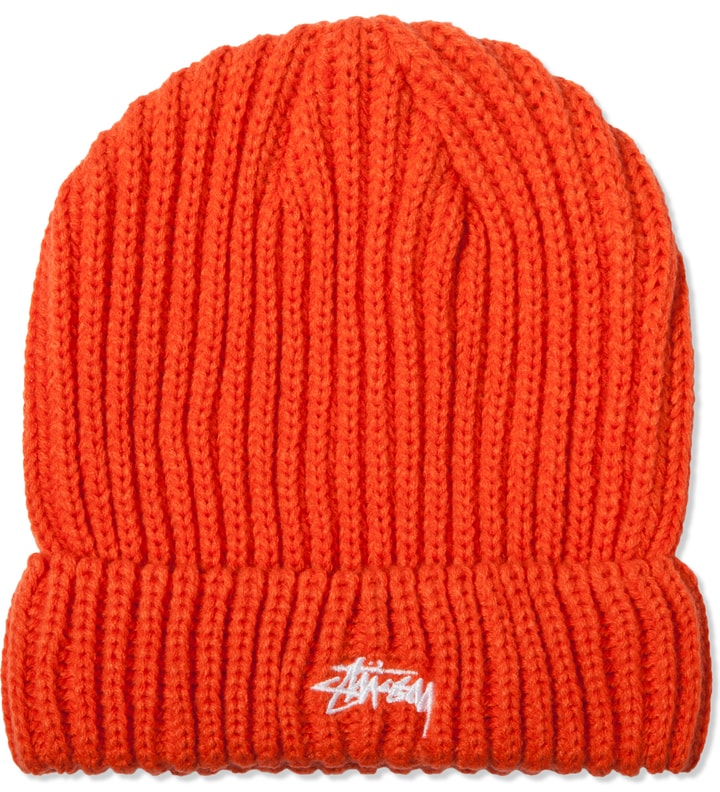 Orange Solid Color Cuff Beanie Placeholder Image
