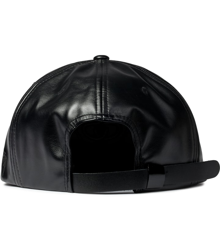 Black SS Link Leather Cap  Placeholder Image