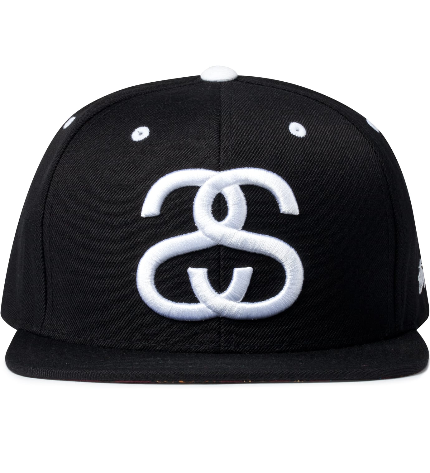 Stüssy   Black Double S Cap   HBX   Globally Curated Fashion and
