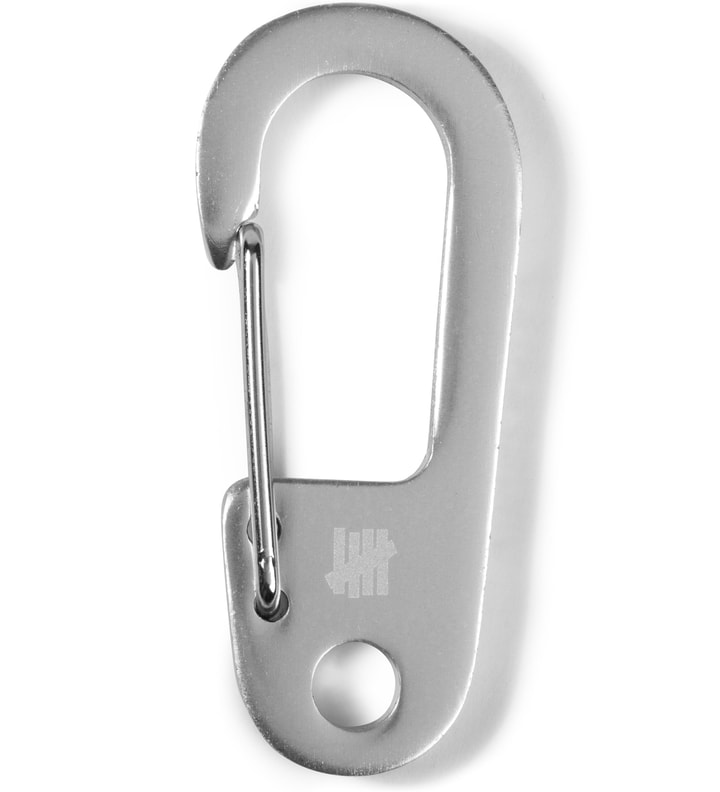 Silver Undefeated Alloy Carabiner  Placeholder Image