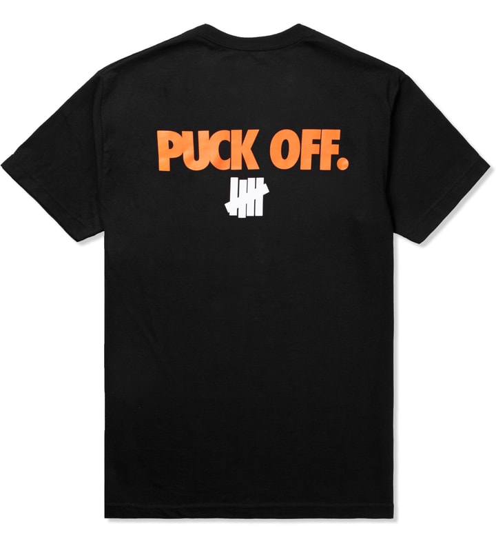 Black Puck Off T-Shirt  Placeholder Image