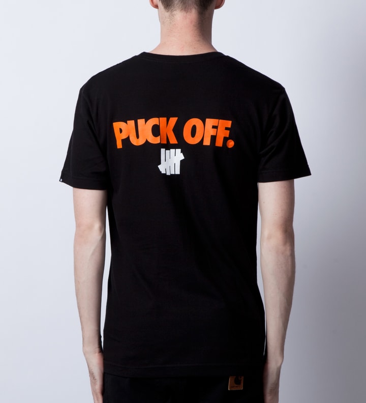Black Puck Off T-Shirt  Placeholder Image