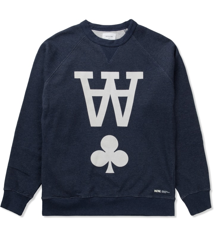 Navy Double A Sweater Placeholder Image