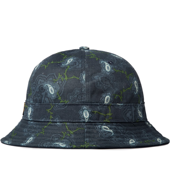 Navy Paisley Parrish Smith Bucket Hat Placeholder Image