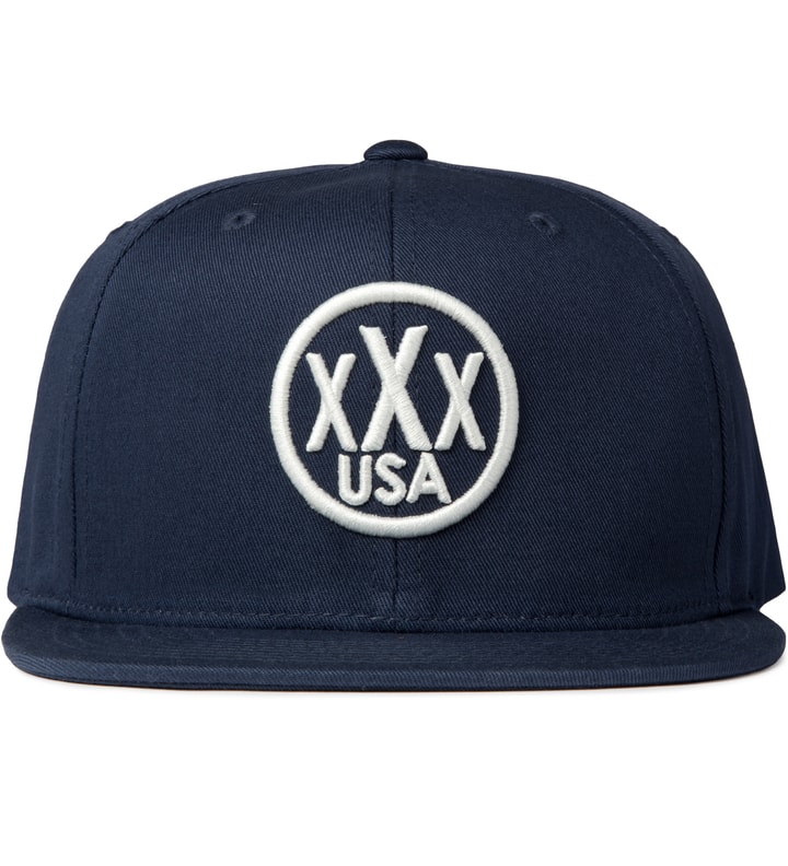 Navy Triple x USA Cap Placeholder Image