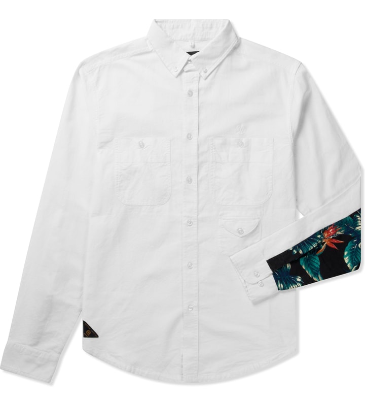 White Elbows In Button Down Shirt Placeholder Image