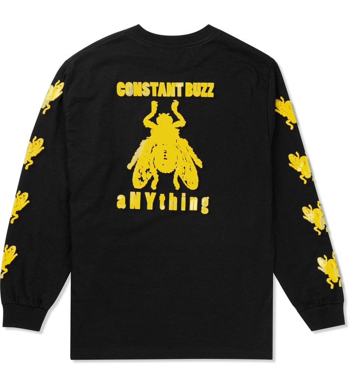 aNYthing - Black Constant Buzz L/S T-Shirt | HBX