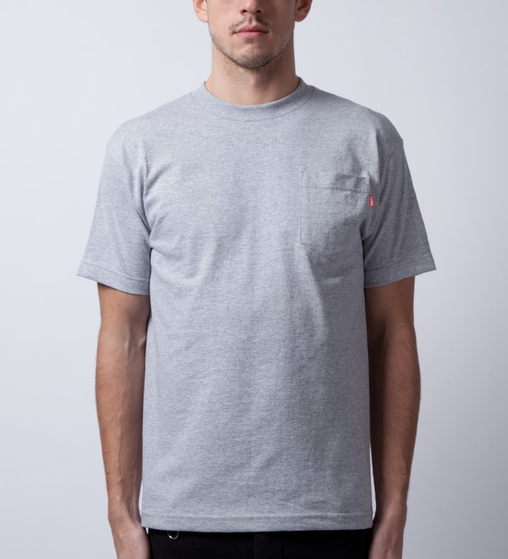 Grey Workman Pocket T-Shirt Placeholder Image