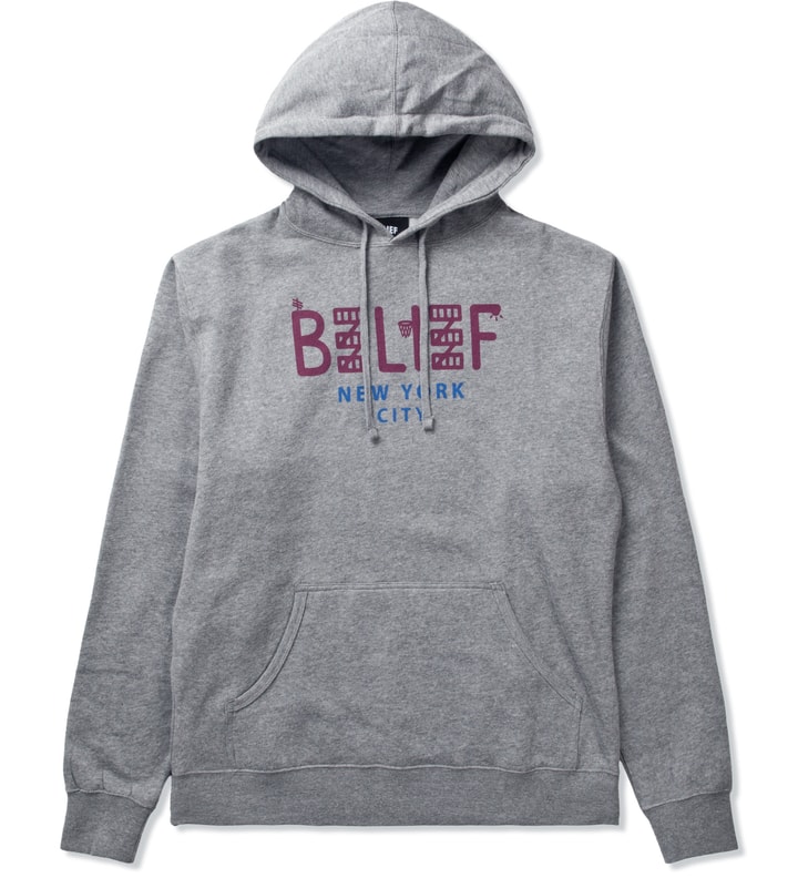 Gunmetal Heather City Block Hoodie  Placeholder Image