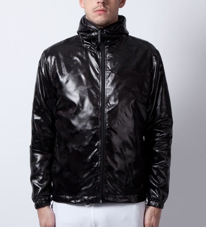 Black General Windbreaker Jacket Placeholder Image