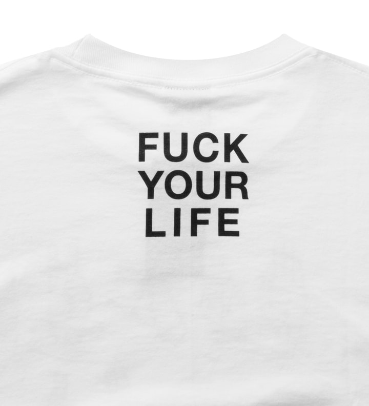 White Fuck Your Language T-Shirt  Placeholder Image