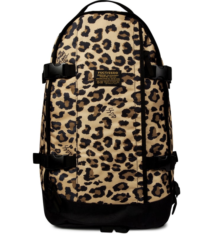 FUCT Leopard SSDD Backpack 