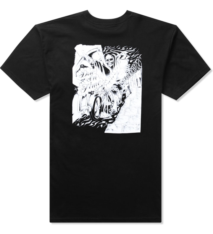 Black Due In Time T-Shirt  Placeholder Image