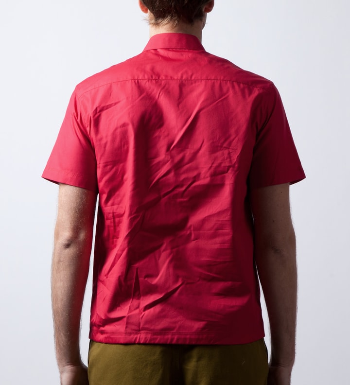 Red Overhead Short Sleeve Shirt  Placeholder Image