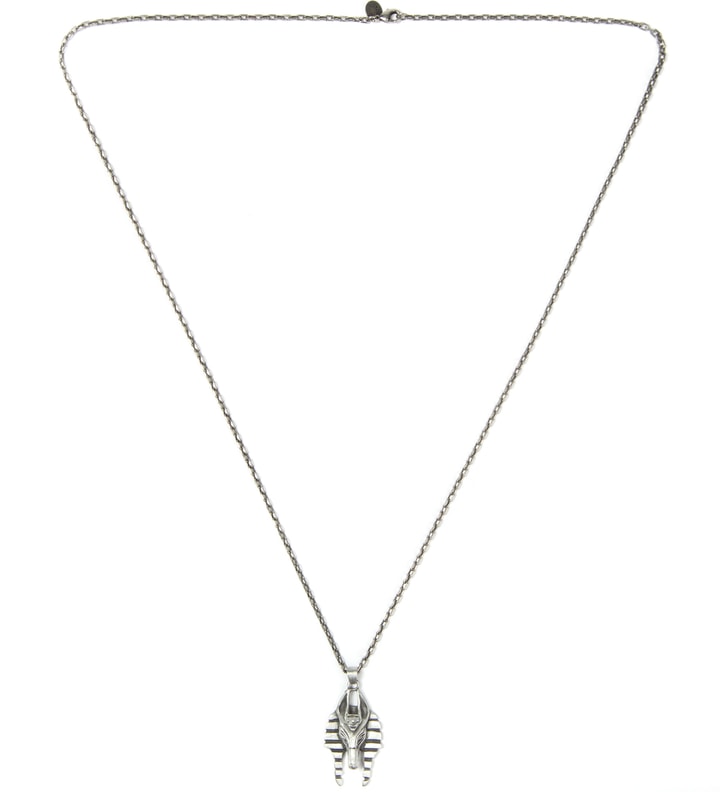 Antique Silver Mr. Micro Anubis Necklace  Placeholder Image