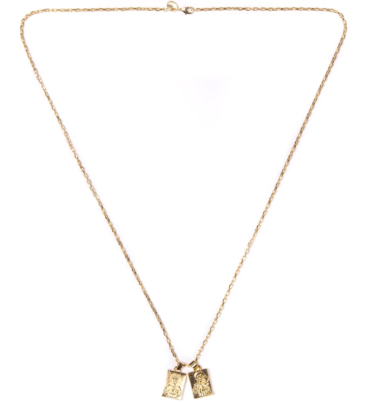 Gold Mr. Scapular Necklace  Placeholder Image