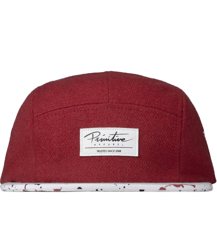 Red Paint Splatter 5-Panel Cap  Placeholder Image