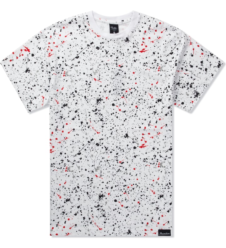 White Paint Splatter T-Shirt Placeholder Image