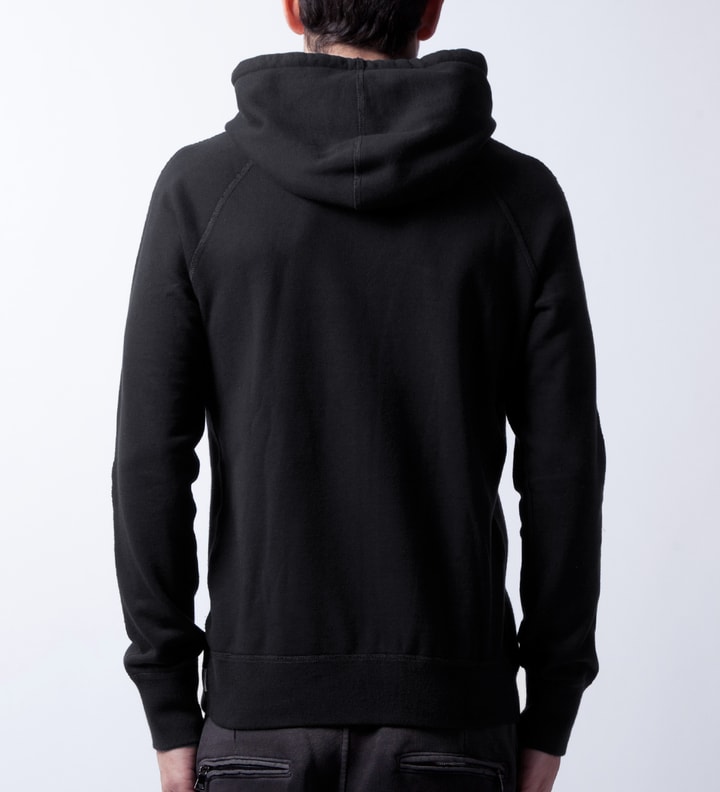 Black RC-3206 Midweight Twill French Terry Pullover Hoodie Placeholder Image