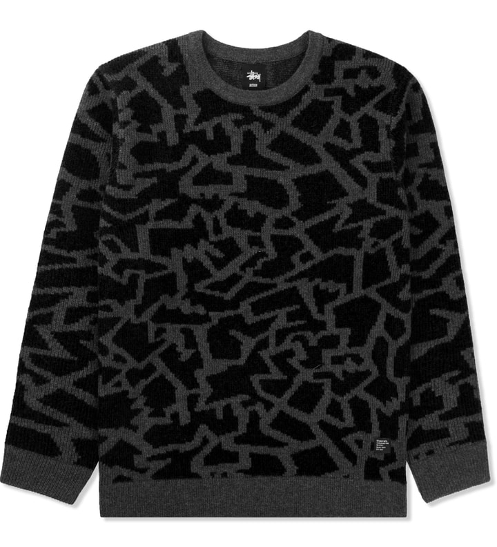 Black Cracked Sweater Placeholder Image