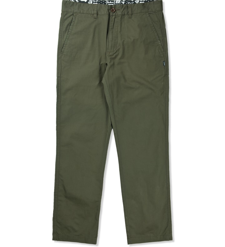 Undefeated Olive Quality Chino II Pant 
