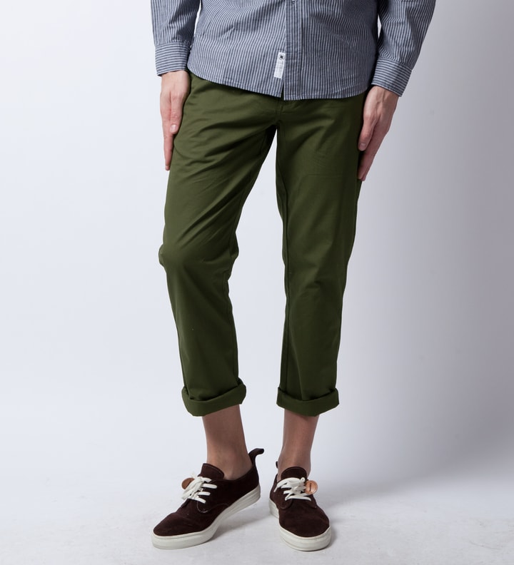 Undefeated Olive Quality Chino II Pant 