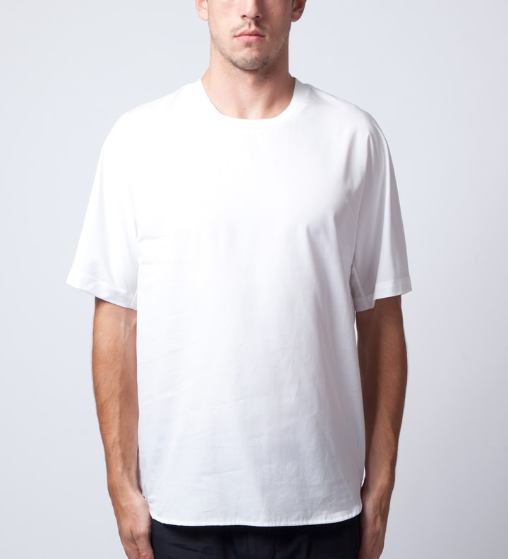 3.1 Phillip Lim White New Dolman Sleeve T-Shirt