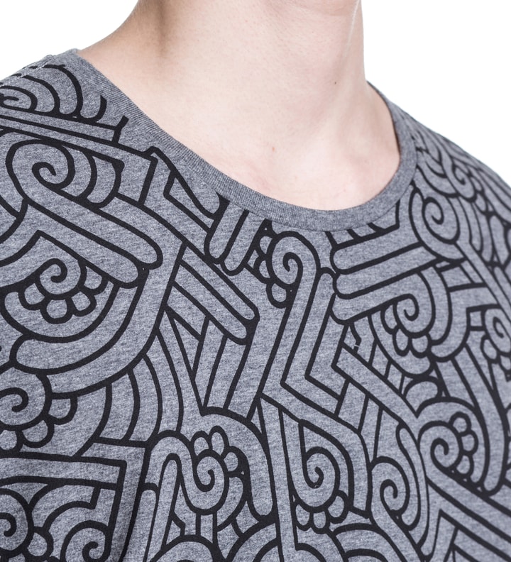 Heather Dark Grey Melange Tarron T-Shirt Placeholder Image