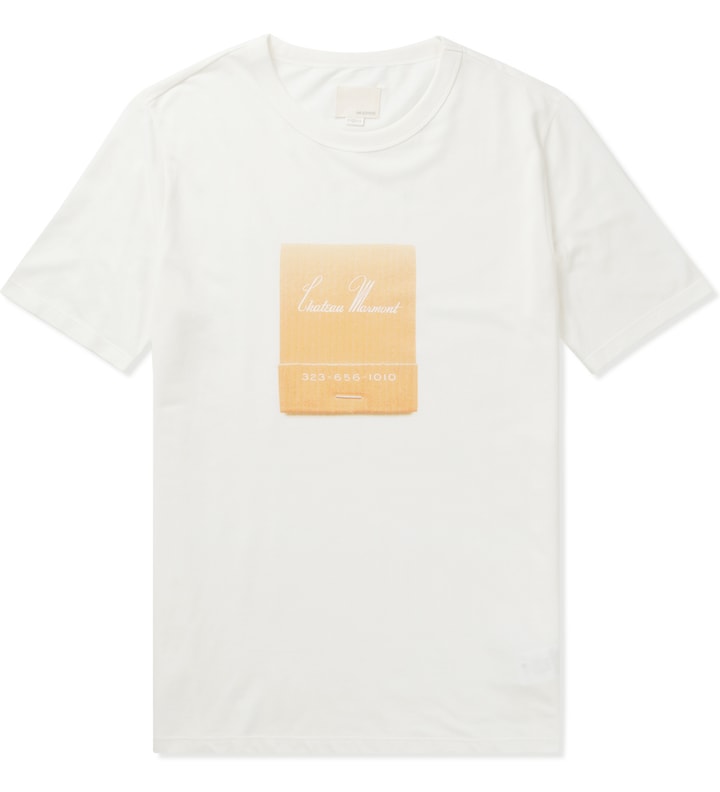 White S/S Chateau Marmont T-Shirt Placeholder Image