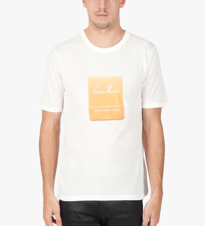 White S/S Chateau Marmont T-Shirt Placeholder Image