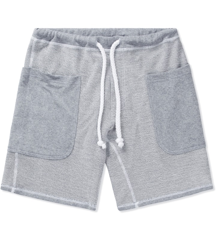 Grey Plage Boucle Shorts Placeholder Image