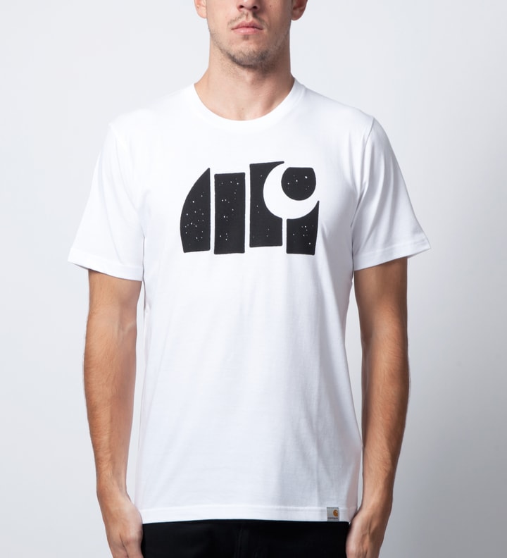 White/Black S/S Black C T-Shirt Placeholder Image