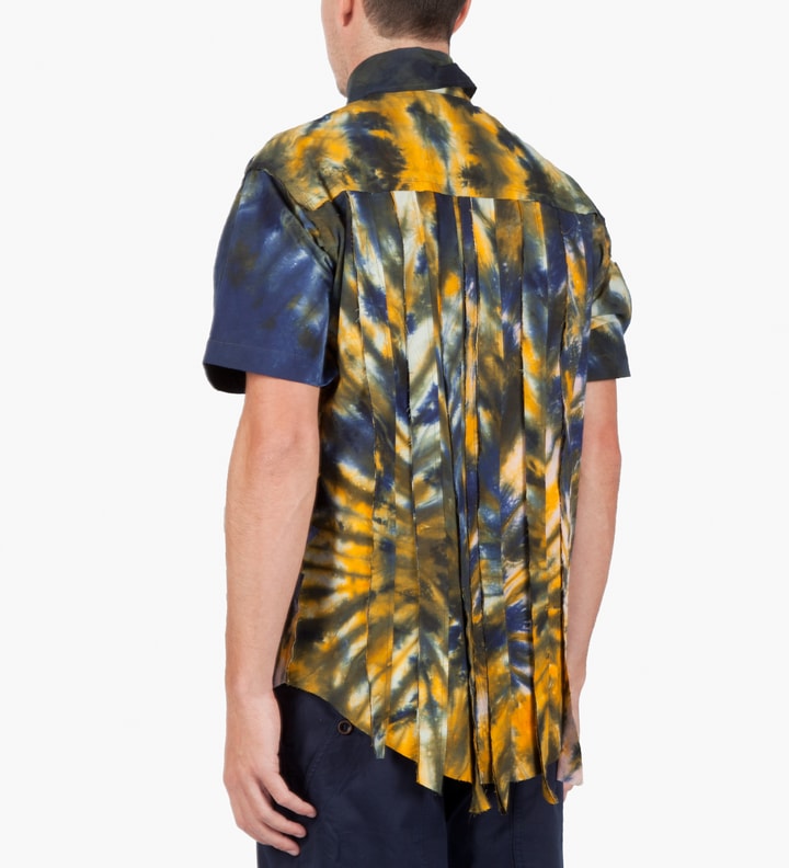 Green Tie-dye Short S/L Shirt Placeholder Image