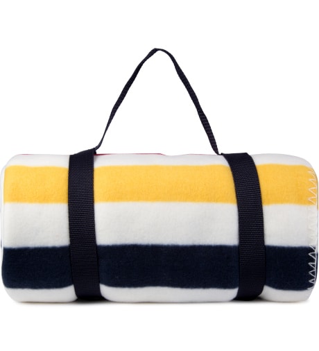 Multistripe Fleece Throw Blanket Placeholder Image