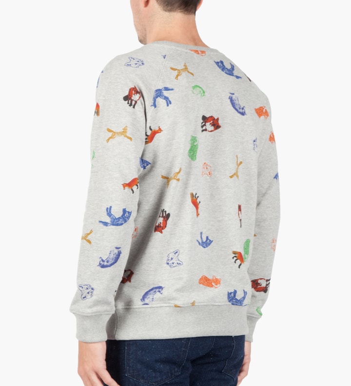 Grey Melange Childish Sweater  Placeholder Image