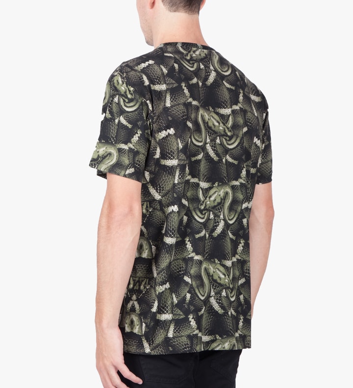 Green All-over Snake T-Shirt   Placeholder Image