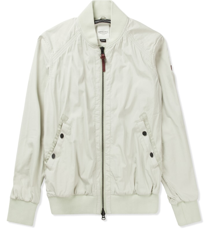 Light Pistachio Bomber Jacket  Placeholder Image