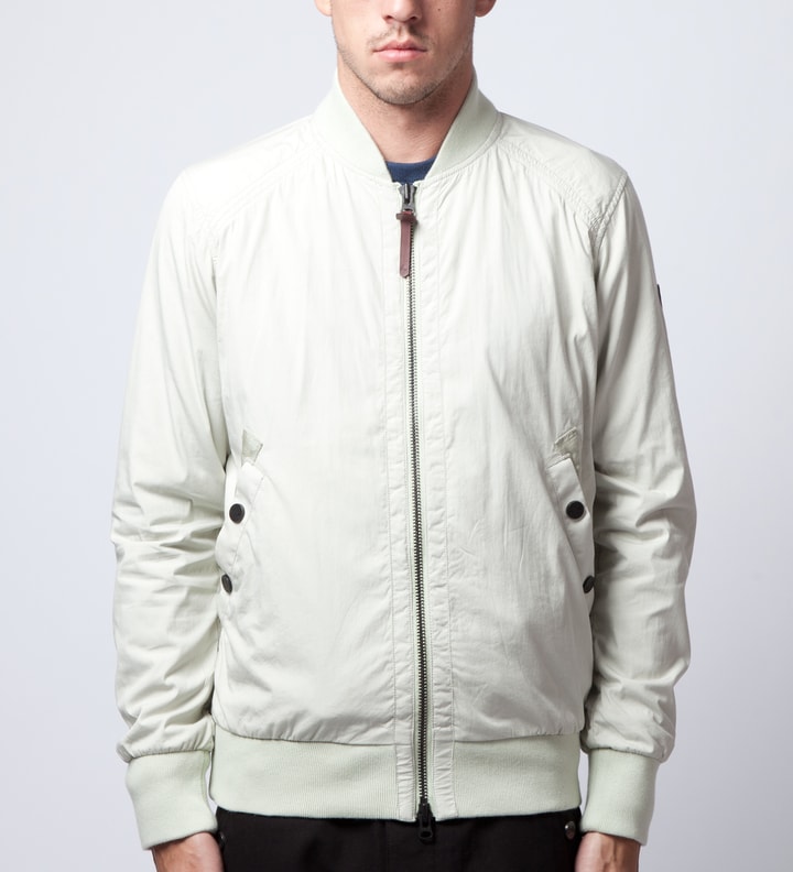 Light Pistachio Bomber Jacket  Placeholder Image