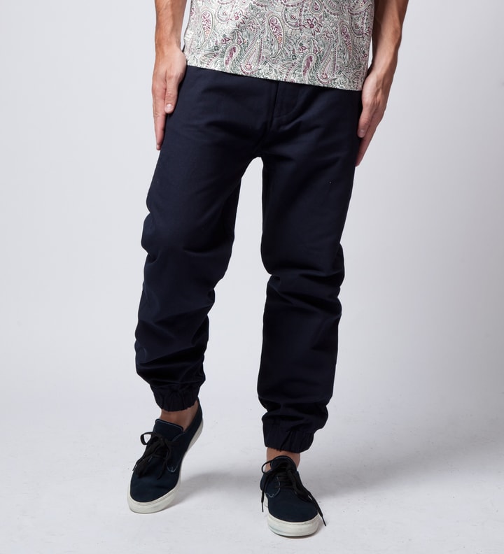 Navy Cuff Trousers  Placeholder Image