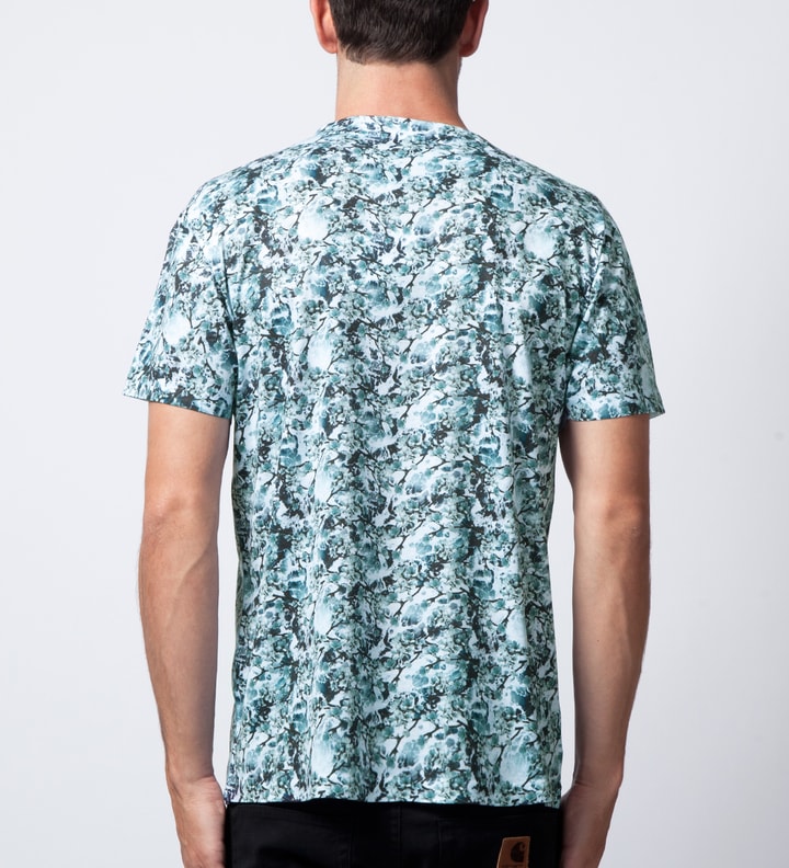 Indigo Blossom All Over Printed T-Shirt  Placeholder Image