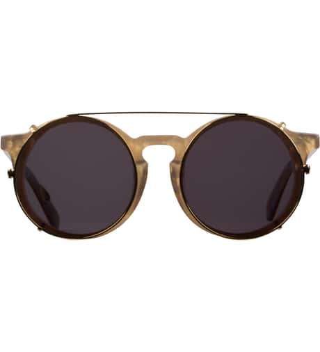 SUNDAY SOMEWHERE - Gold Mother Of Pearl Matahari Sunglasses  display picture 3