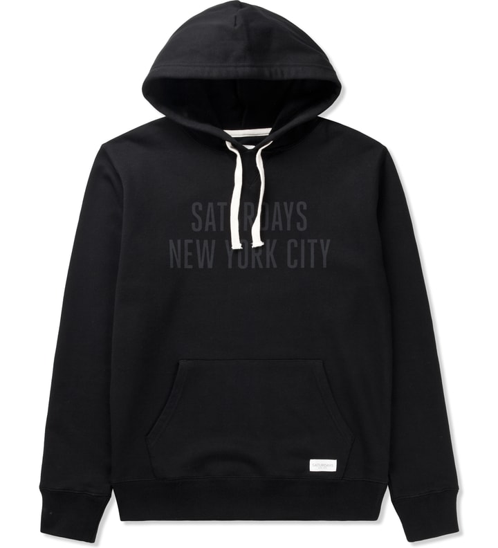 Saturdays Nyc - Black Ditch Classic NYC Print AB Hoodie  HBX - Globally  Curated Fashion and Lifestyle by Hypebeast