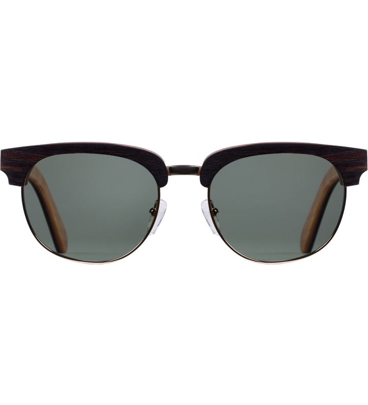 G15 Polarized Ebony Gold Eugene Sunglasses Placeholder Image