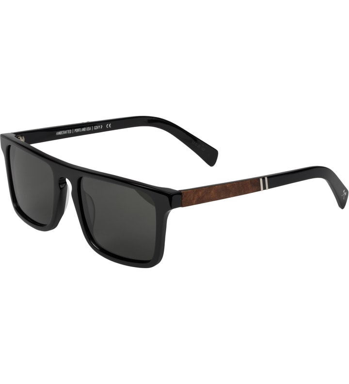 Grey Polarized Black/Elm Burl Govy2 Sunglasses   Placeholder Image