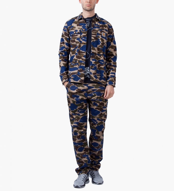 Camo Isle/Metro Blue Lincoln Simple Pant  Placeholder Image