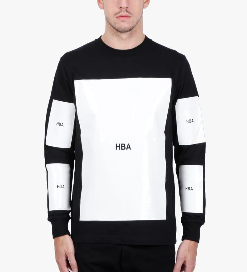 Hood By Air. - Black Block T-Shirt | HBX - Globally Curated Fashion and  Lifestyle by Hypebeast